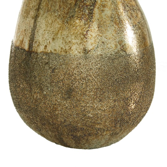 Gold Glass Rustic Vase Set